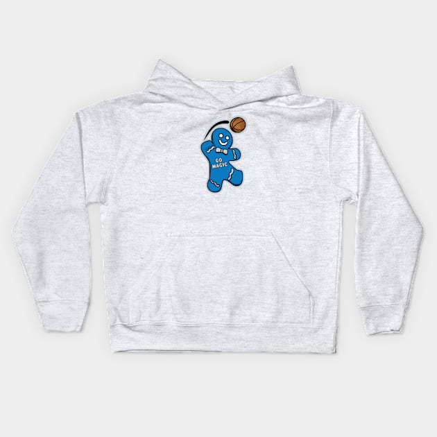 Orlando Magic Gingerbread Man Kids Hoodie by Rad Love